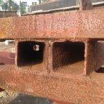 Rusting of Iron Rebar in Concrete – Special Repairing