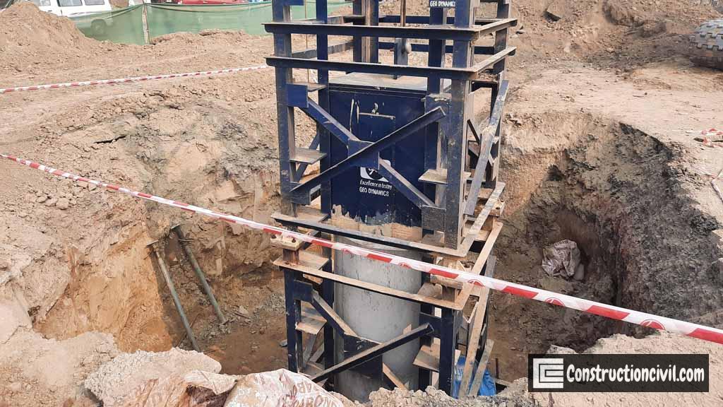 Dynamic Load Test on Piles