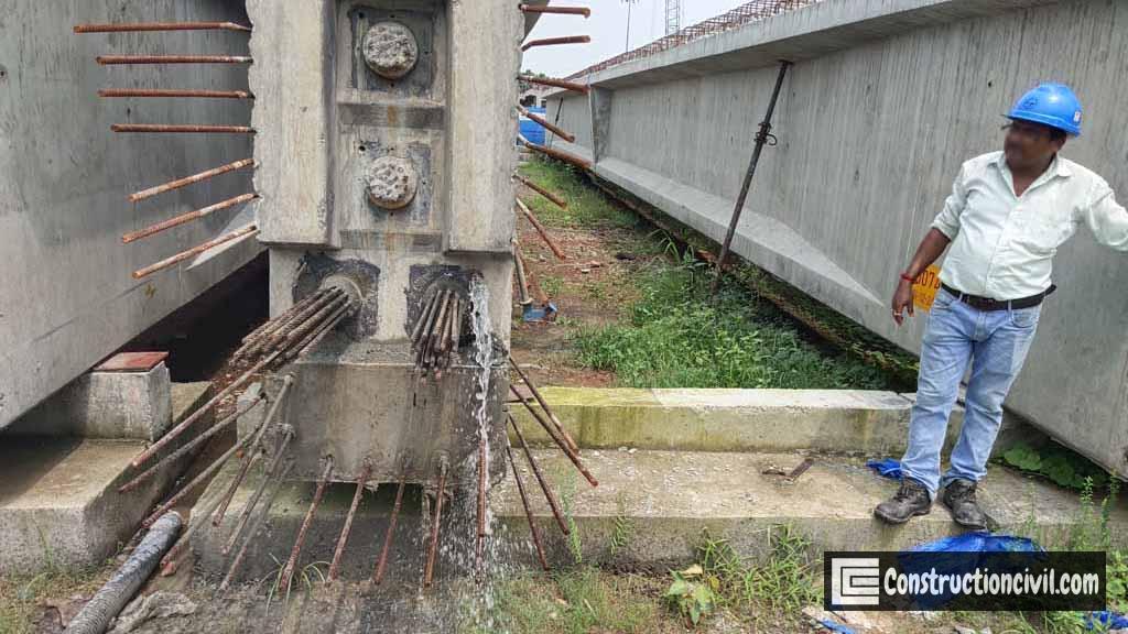 PSC Girder Grouting Method