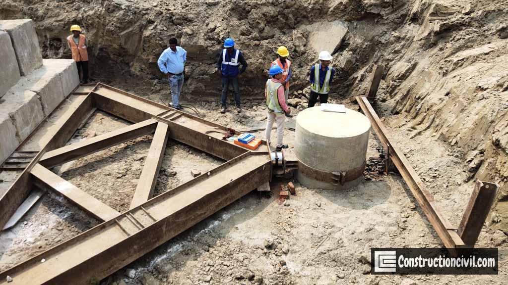 Lateral Load Test Pile -General Arrangement & Test Procedure
