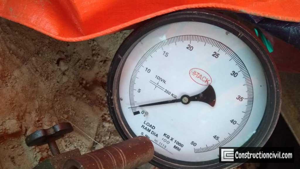 Plate Load Test Apparatus