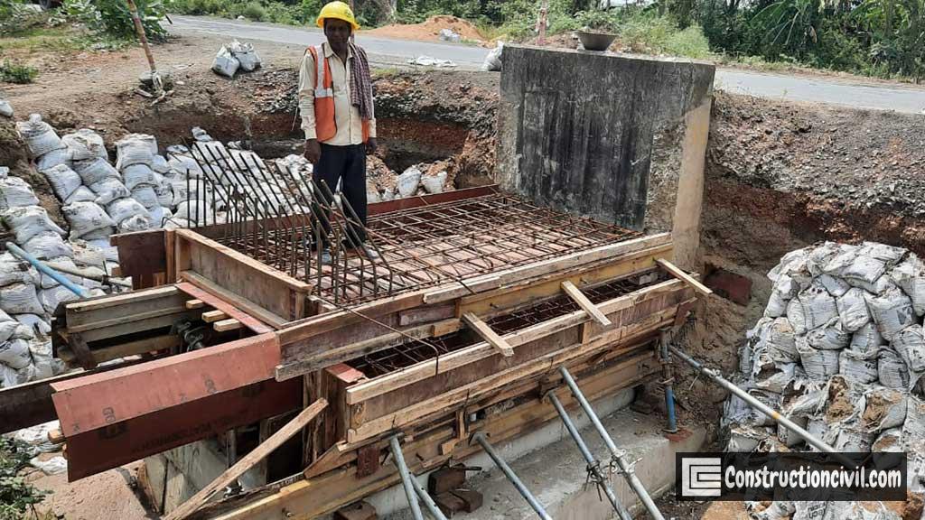 Construction of Culvert Slab