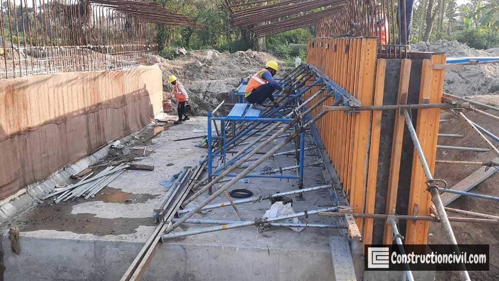 Box Culvert Construction - Wall 1st Lift