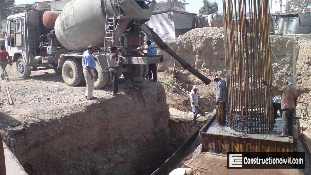 Construction of Footings - Pier Foundation