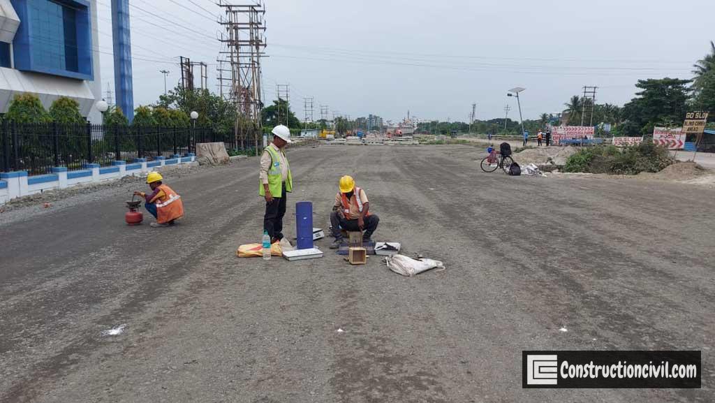 Wet Mix Macadam Field Test