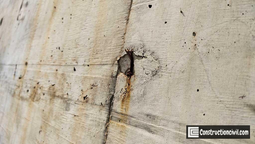 defects of concrete structures